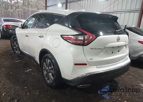 2015 Nissan Murano S from USA, damaged, VIN 5N1AZ2MH1FN250084
